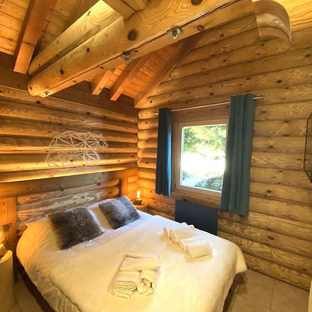 L'Oursblanc Chalet En Rondins Ла-Бресс Экстерьер фото